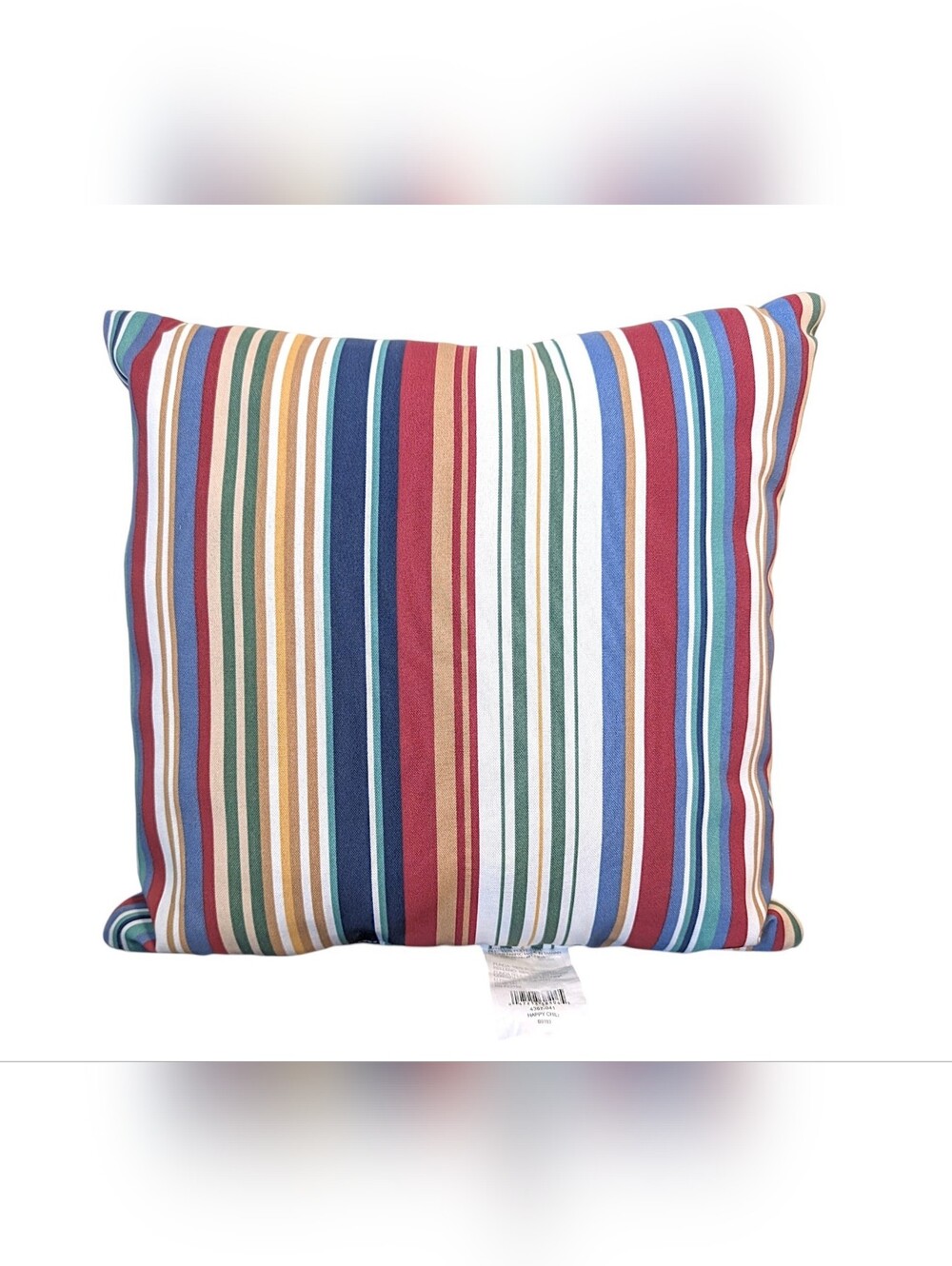 Hampton Bay Striped Outdoor Throw Pillow